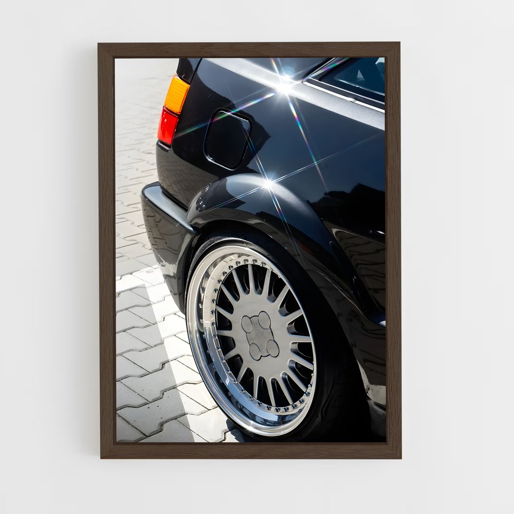 Poster Corrado Noir – affiche Volkswagen (vue 5)